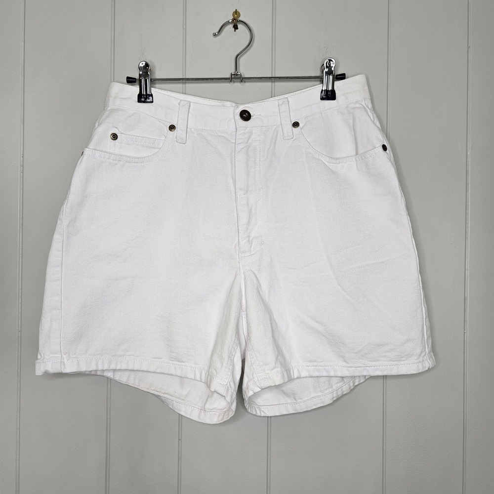 Liz Claiborne Women's White Shorts Classic Fit Size 10